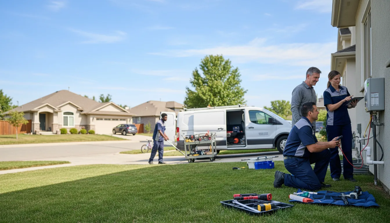 Tankless water heater service in Bulls Gap, TN